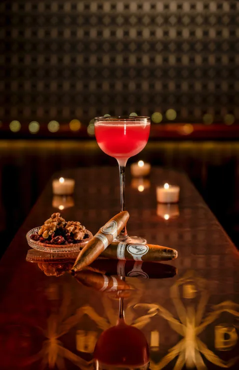 Cocktail-Pairings-THE COTTON CLUB und DAVIDOFF ANIVERSARIO SHORT PERFECTO